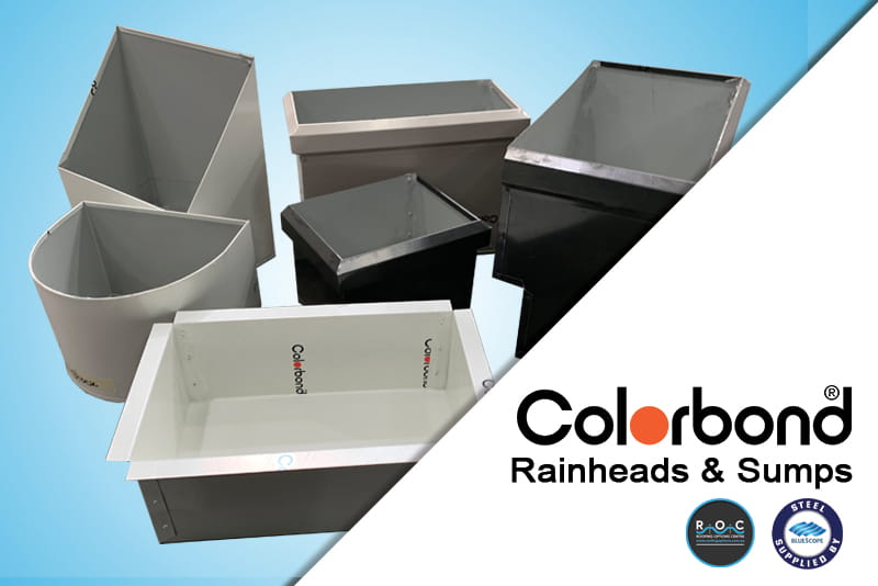 COLORBOND® Rainheads & Sumps