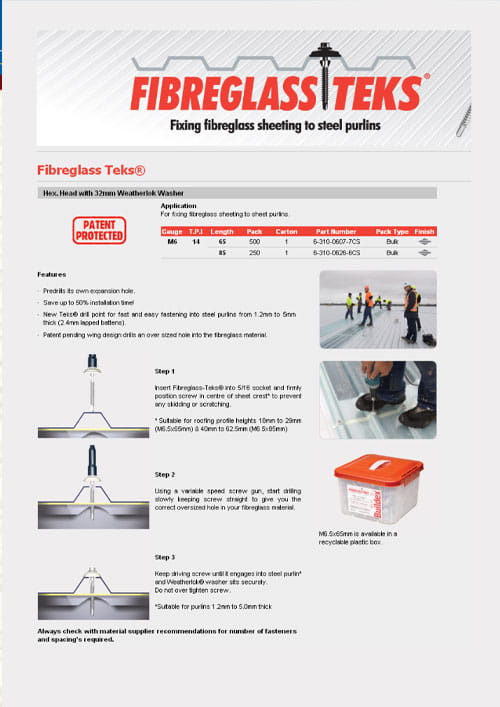 Ampelite Fibreglass Polycarbonate Roofing Brochure