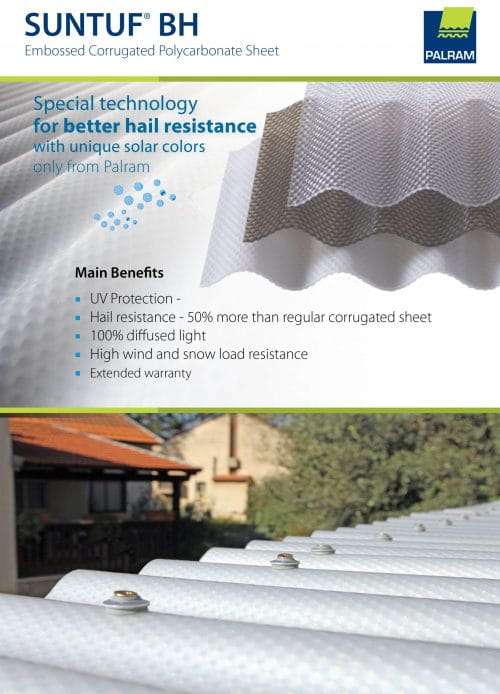 Suntuf BH Polycarbonate Roofing Brochure