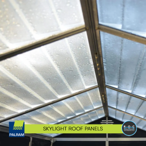 Skylight Pent Plastic 4 x 6 Roof Panels