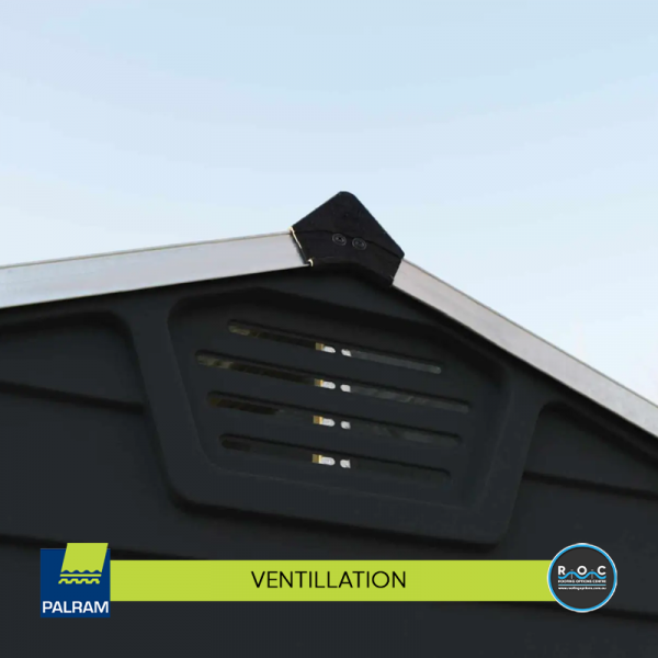 Skylight Pent Plastic 4 x 6 DIY Shed Ventillation Feature