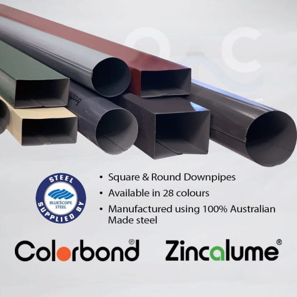 COLORBOND® Downpipes & Accessories