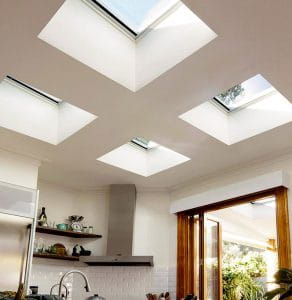 Velux Opening Skylights Flat Roofs