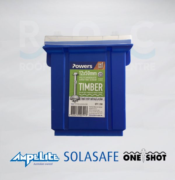 Solasafe One Shots T17 12x50mm 250 Tub Front Label