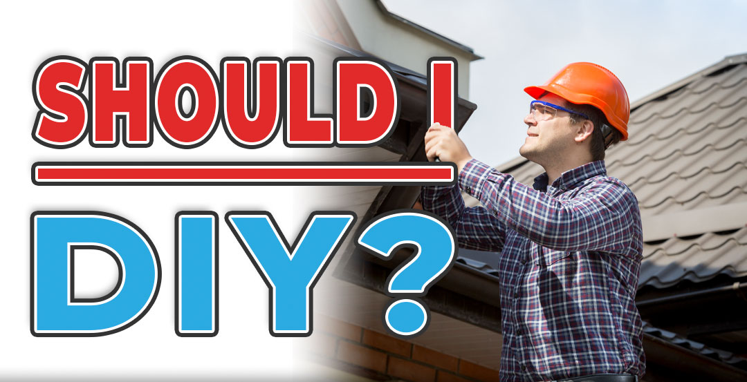 DIY or Professional Roofer: Choosing COLORBOND Gutter Replacement