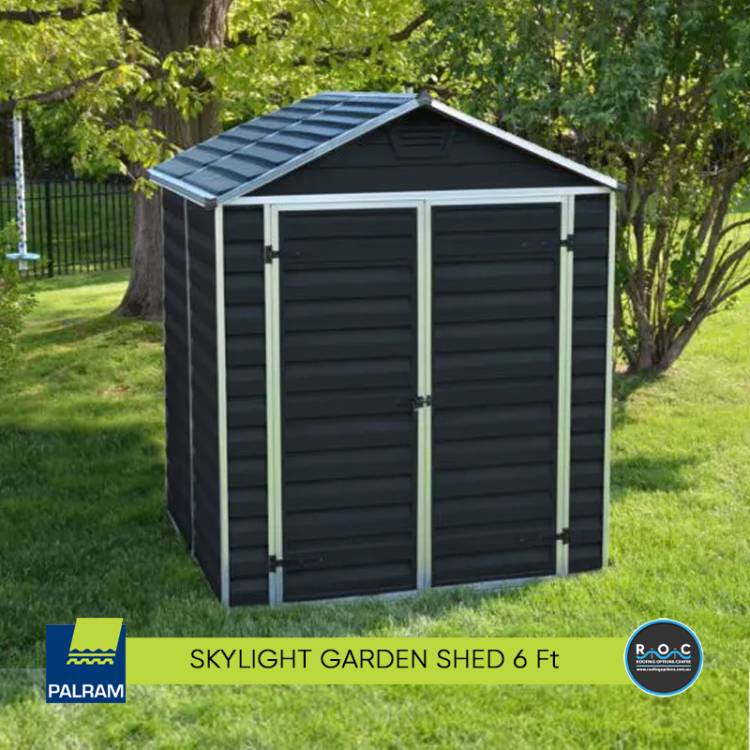 Skylight Garden Shed 6 ft