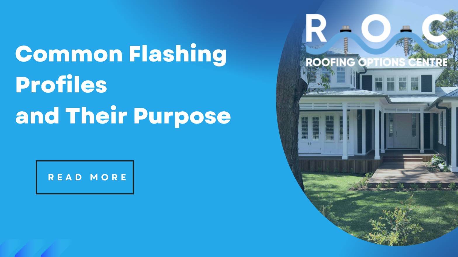 Common Flashing Profiles and Their Purpose