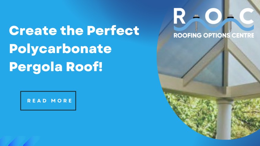 Polycarbonate Pergola Roof