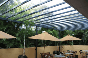 thermal expansion and polycarbonate roofing