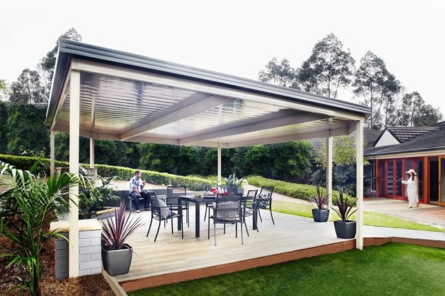 Steel Pergola Roofing