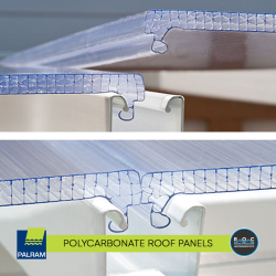 Feria DIY Pergola Kit Polycarbonate Roof Panels